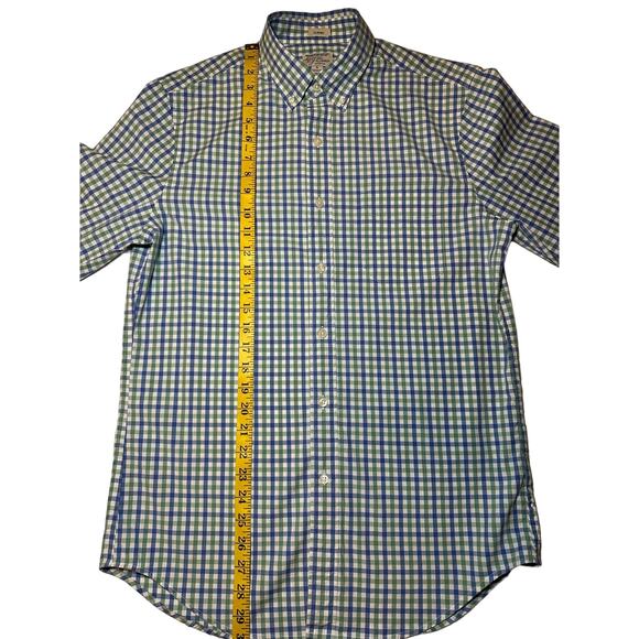 J. Crew Classic Fit Button Down Shirt Mens Size Small Blue Secret Wash Stretch - Picture 3 of 5
